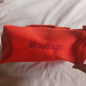 Orange Canvas Make-Up Bag from BijouBags | New